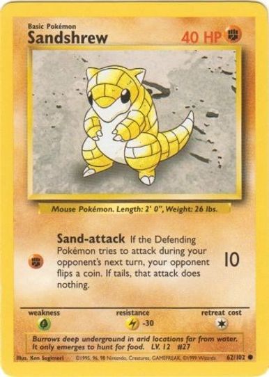 Sandshrew (62/102) [Base Set]