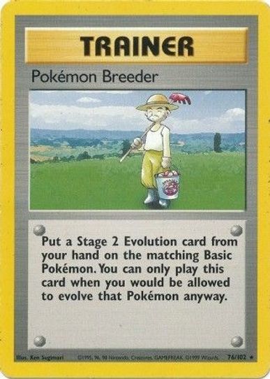 Pokemon Breeder (76/102) [Base Set]