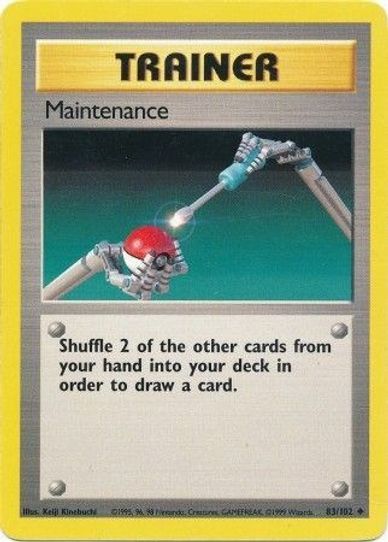 Maintenance (83/102) [Base Set]