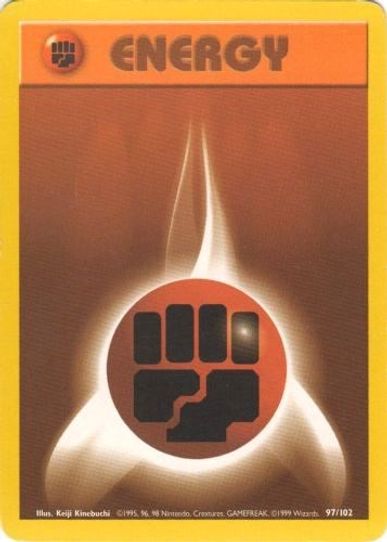 Fighting Energy (97/102) [Base Set]