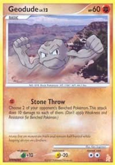 Geodude (1/11) [DP Training Kit 1]