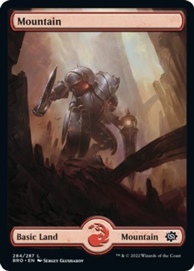 Mountain Full Art (284) [The Brothers War]