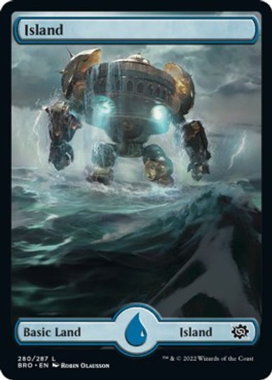 Island Full Art (280) [The Brothers War]