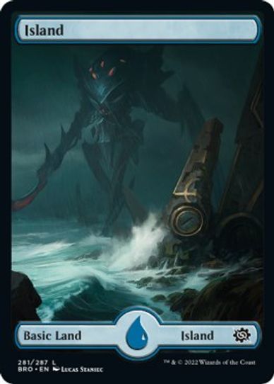 Island Full Art (281) [The Brothers War]