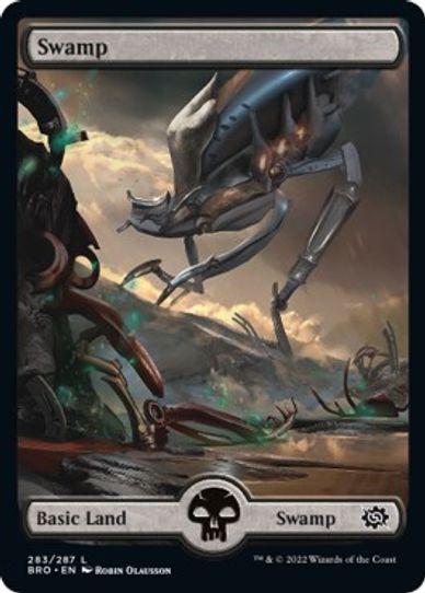 Swamp Full Art (283) [The Brothers War]