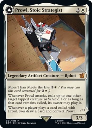 Prowl, Stoic Strategist (1) [Universes Beyond Transformers]