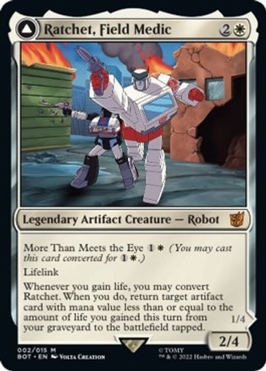 Ratchet, Field Medic (2) [Universes Beyond Transformers]