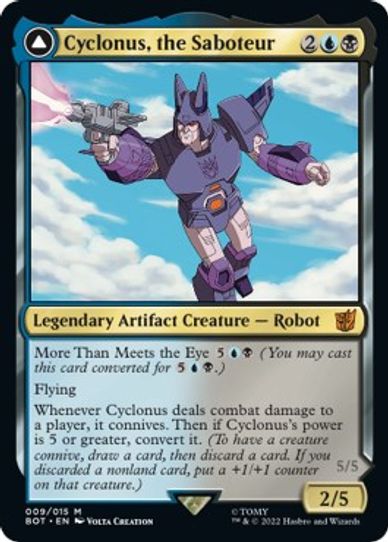 Cyclonus, the Saboteur (9) [Universes Beyond Transformers]