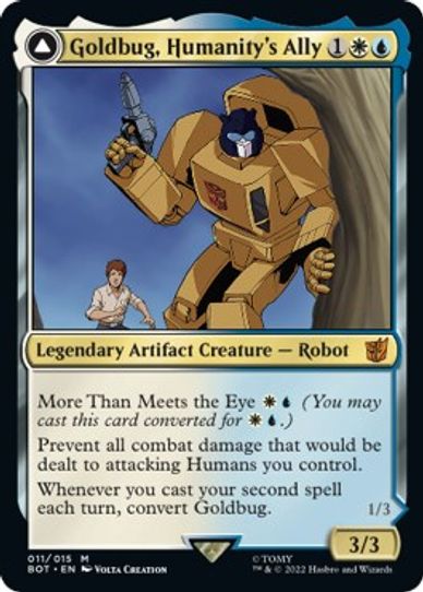 Goldbug, Humanity's Ally (11) [Universes Beyond Transformers]