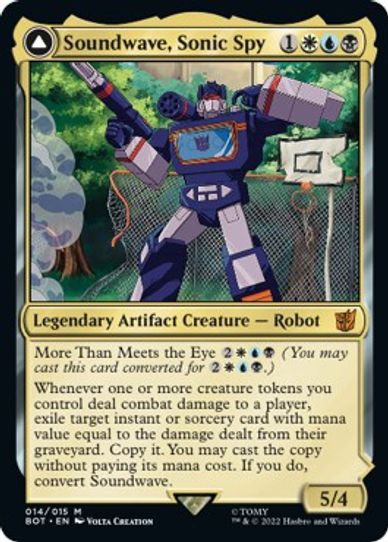 Soundwave, Sonic Spy (14) [Universes Beyond Transformers]