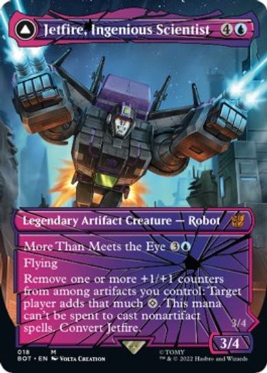 Jetfire, Ingenious Scientist (Shattered Glass) (18) [Universes Beyond Transformers]