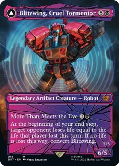 Blitzwing, Cruel Tormentor (Shattered Glass) (19) [Universes Beyond Transformers]