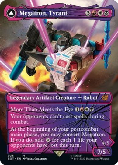 Megatron, Tyrant (Shattered Glass) (26) [Universes Beyond Transformers]