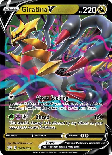 Giratina V SWSH (SWSH259) [Sword & Shield Promo Cards]
