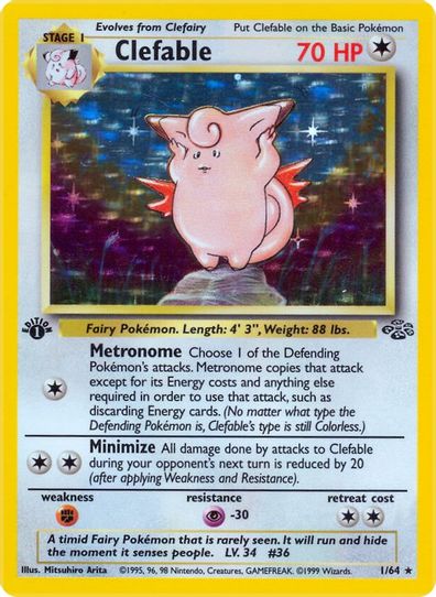 Clefable (1/64) [Jungle]