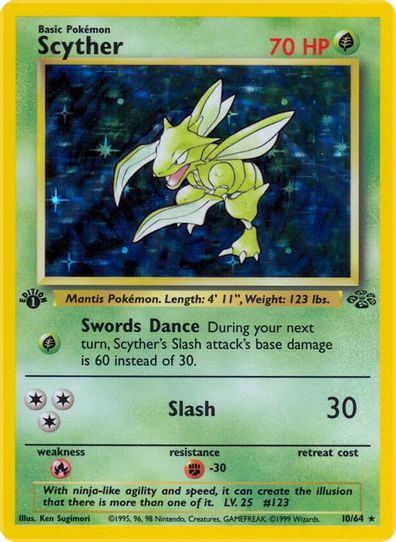 Scyther (10/64) [Jungle]