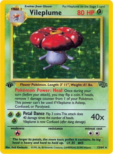 Vileplume (15/64) [Jungle]