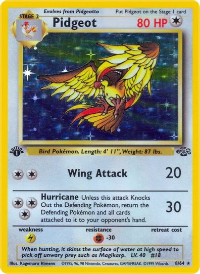 Pidgeot (8/64) [Jungle]