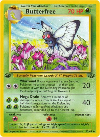 Butterfree (33/64) [Jungle]