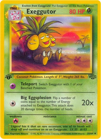 Exeggutor (35/64) [Jungle]