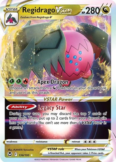 Regidrago VSTAR (136/195) [Sword & Shield Silver Tempest]