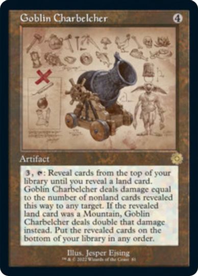 Goblin Charbelcher (Schematic) (81) [Brothers War Retro Frame Artifacts]