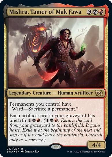 Mishra, Tamer of Mak Fawa (217) [The Brothers War]