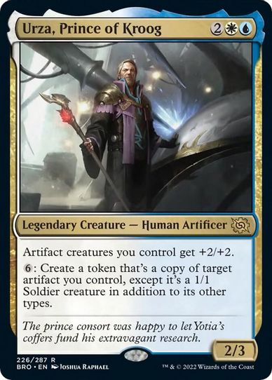 Urza, Prince of Kroog (226) [The Brothers War]