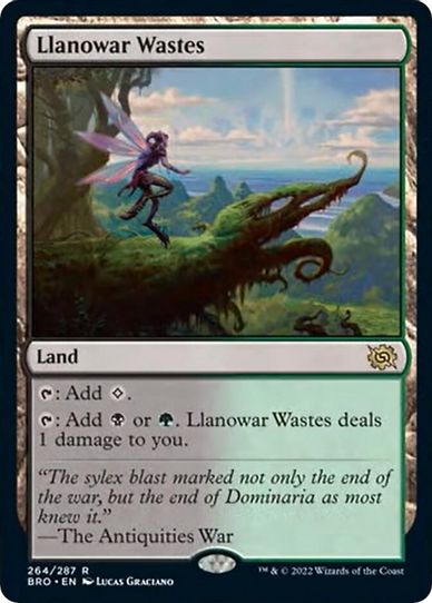 Llanowar Wastes (264) [The Brothers War]