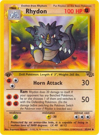 Rhydon (45/64) [Jungle]