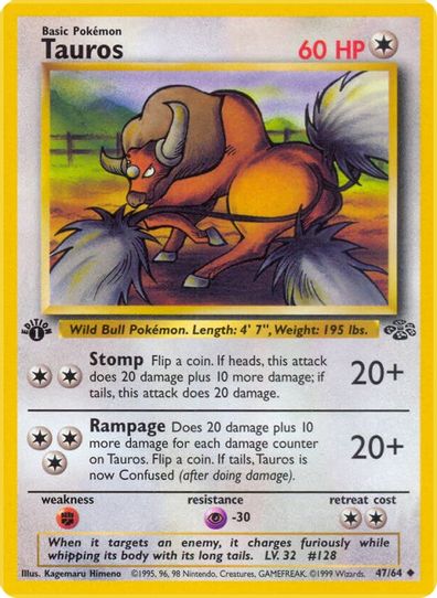 Tauros (47/64) [Jungle]