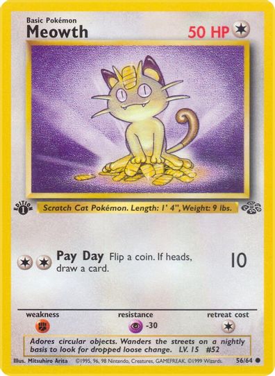 Meowth (56/64) [Jungle]