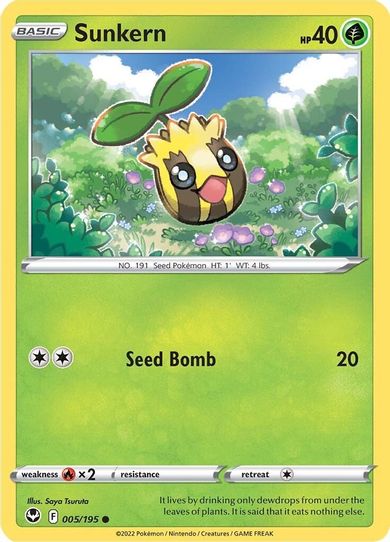 Sunkern (005/195) [Sword & Shield Silver Tempest]