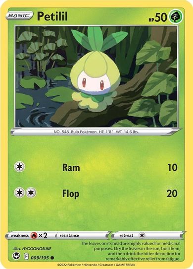 Petilil (009/195) [Sword & Shield Silver Tempest]