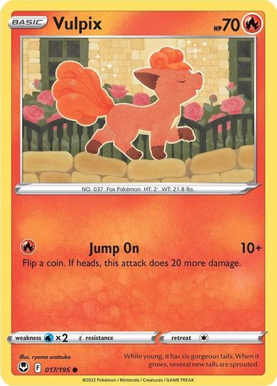 Vulpix (017/195) [Sword & Shield Silver Tempest]