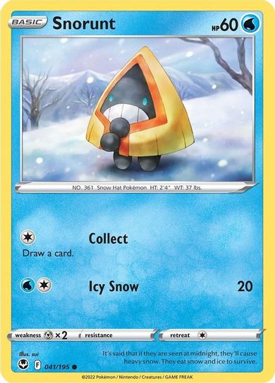 Snorunt (041/195) [Sword & Shield Silver Tempest]