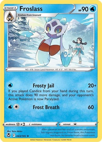 Froslass (043/195) [Sword & Shield Silver Tempest]