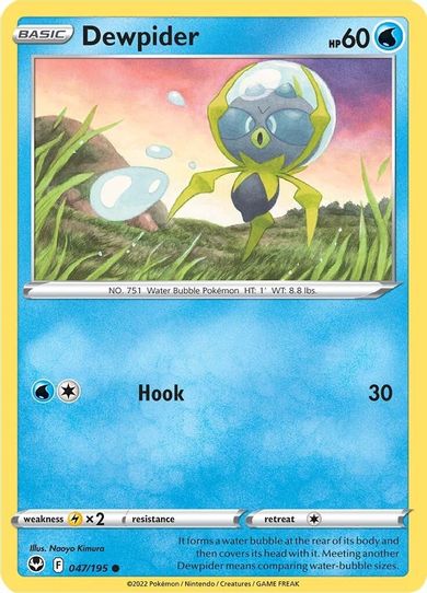 Dewpider (047/195) [Sword & Shield Silver Tempest]