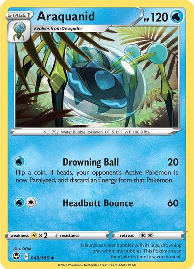 Araquanid (048/195) [Sword & Shield Silver Tempest]