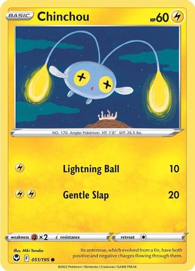 Chinchou (051/195) [Sword & Shield Silver Tempest]