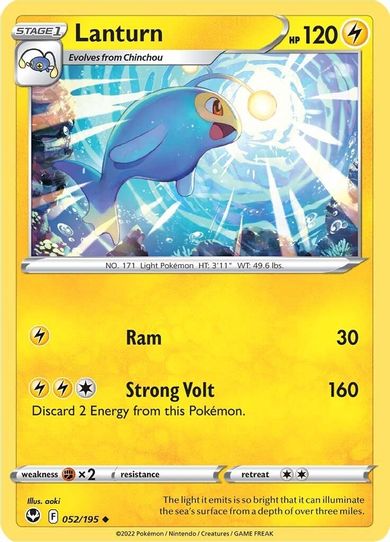 Lanturn (052/195) [Sword & Shield Silver Tempest]