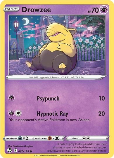 Drowzee (060/195) [Sword & Shield Silver Tempest]