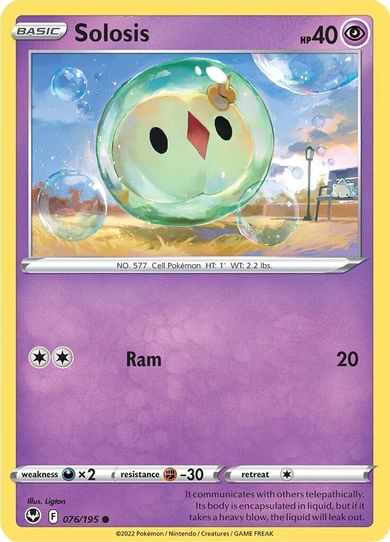 Solosis (076/195) [Sword & Shield Silver Tempest]