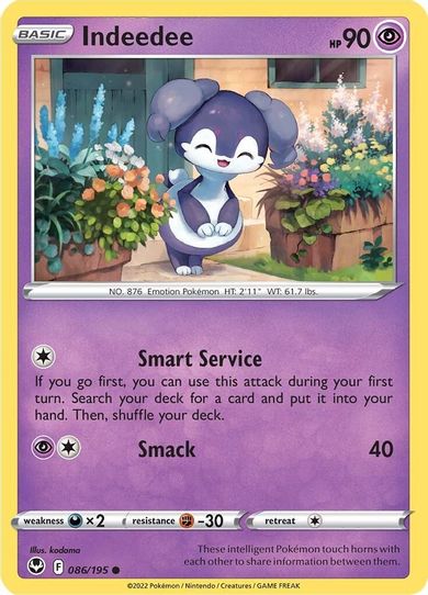 Indeedee (086/195) [Sword & Shield Silver Tempest]