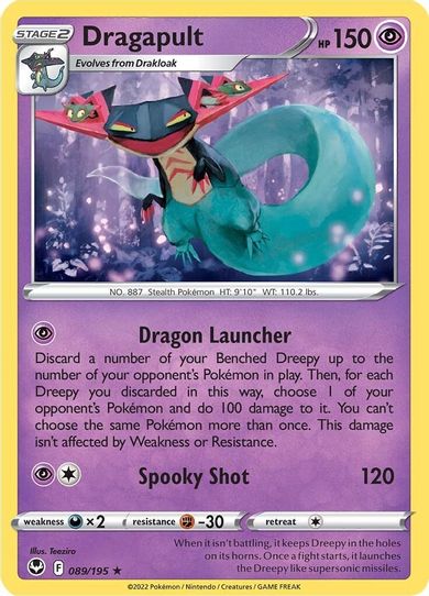 Dragapult (089/195) [Sword & Shield Silver Tempest]