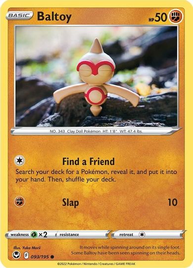 Baltoy (093/195) [Sword & Shield Silver Tempest]