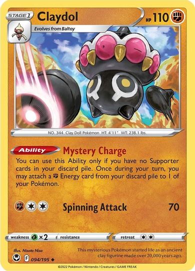 Claydol (094/195) [Sword & Shield Silver Tempest]
