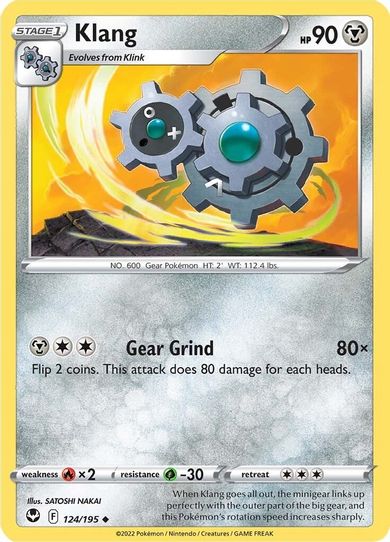 Klang (124/195) [Sword & Shield Silver Tempest]