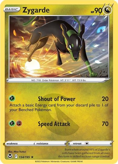 Zygarde (134/195) [Sword & Shield Silver Tempest]