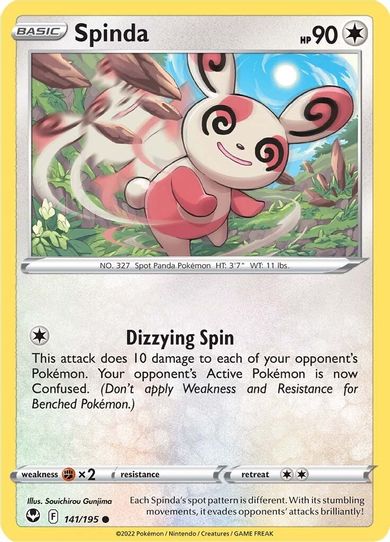 Spinda (141/195) [Sword & Shield Silver Tempest]